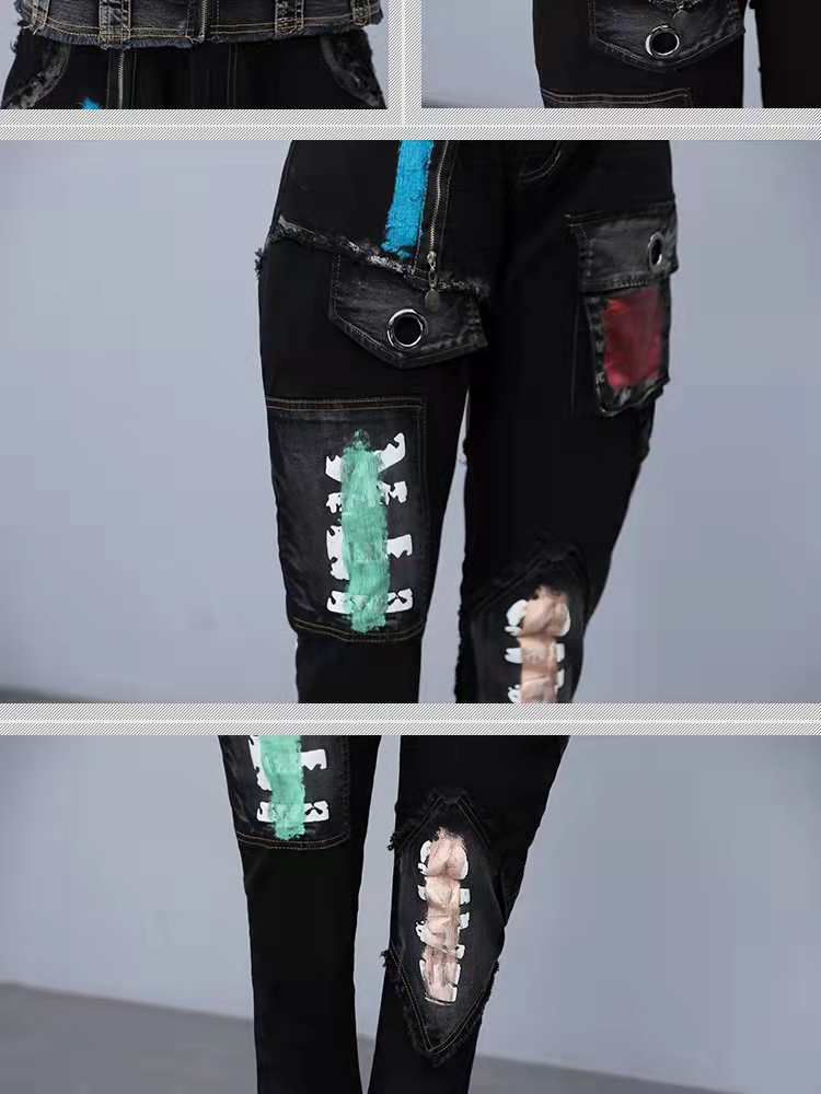 Spring New Style Trend Fashionable Individual Character Suit Female Attire Fallow Blasttwo Sportswear