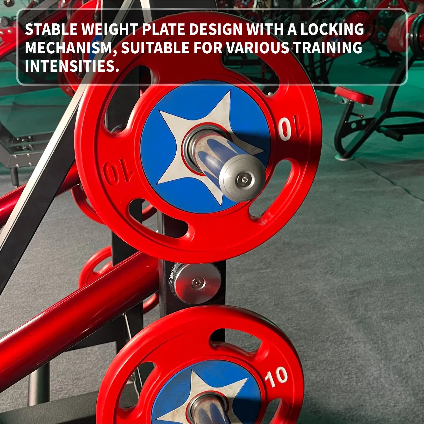 Premium Commercial Heavy-Duty Steel Front Position Deadlift Bar Corporate Home Use Strength Training Gym Fitness Equipment