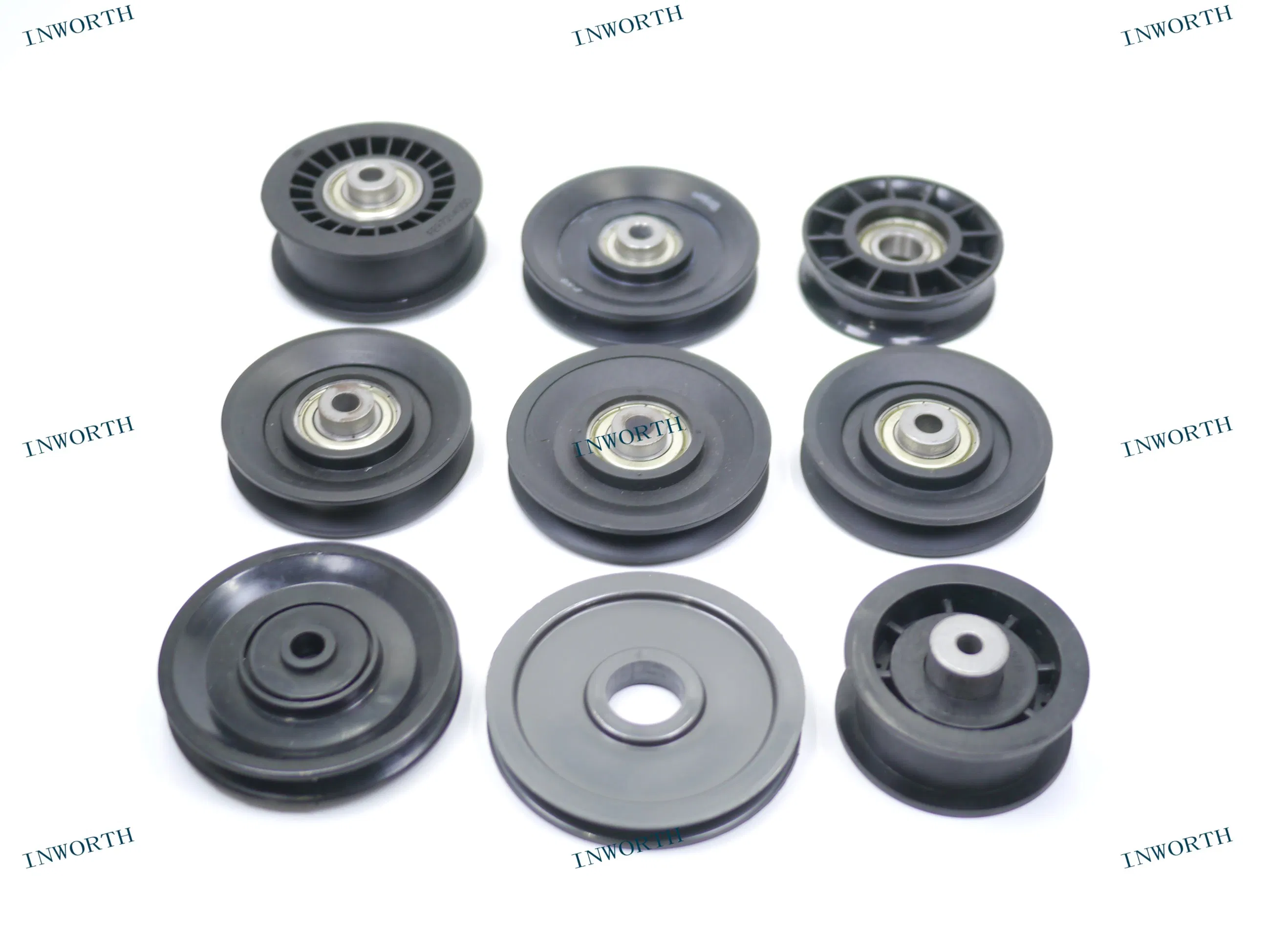 Nylon Pulley with Bearing Sports Accessories for Commercial Gym Fitness Equipment Customised Pulleys of Different Sizes Across The Industry