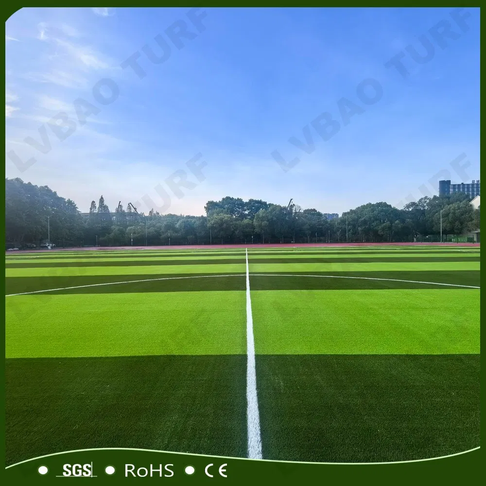 High Density Fire Resistant Artificial Grass for Sports Fields