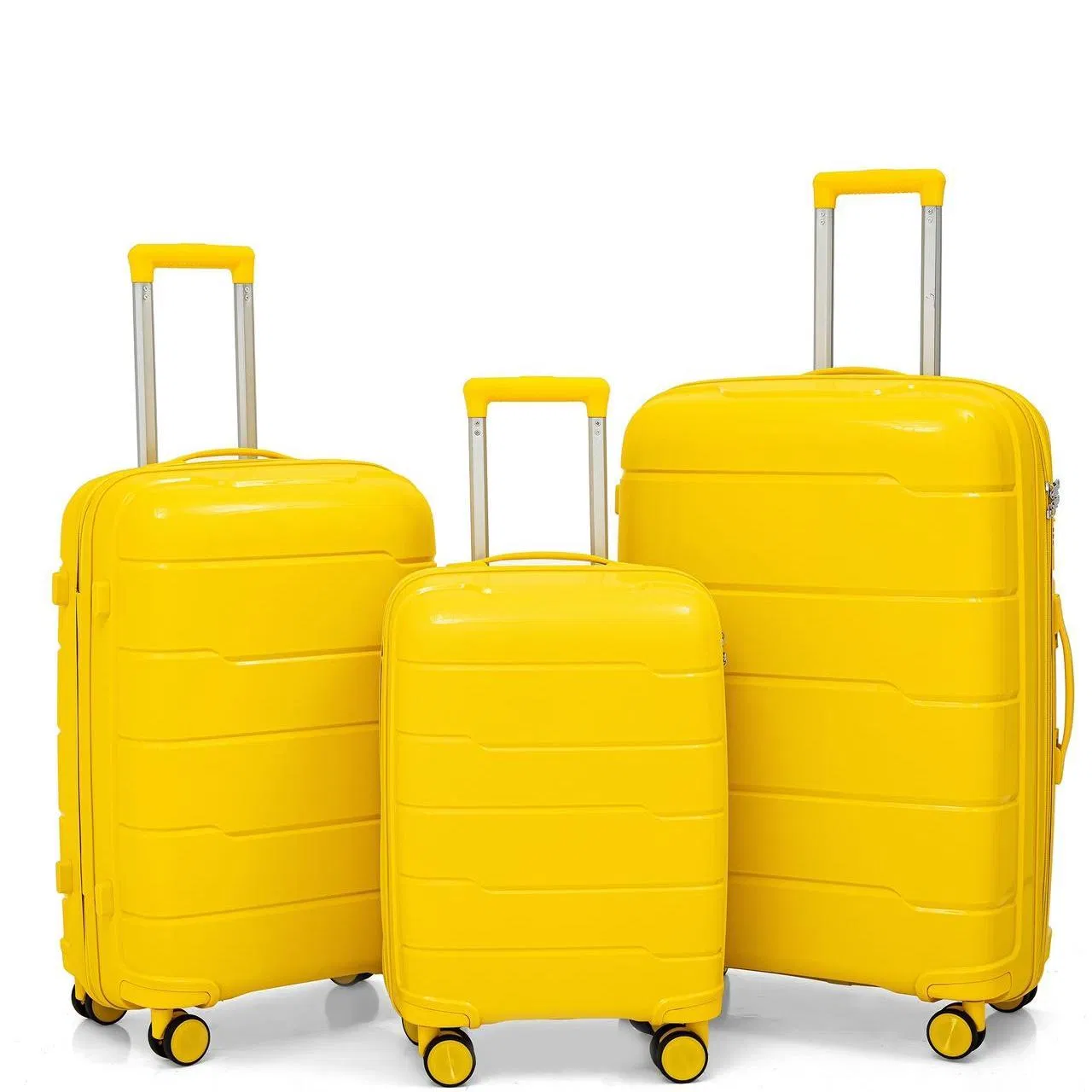 Durable 5-Piece Luggage Gear for Impact-Resistant Family Adventures