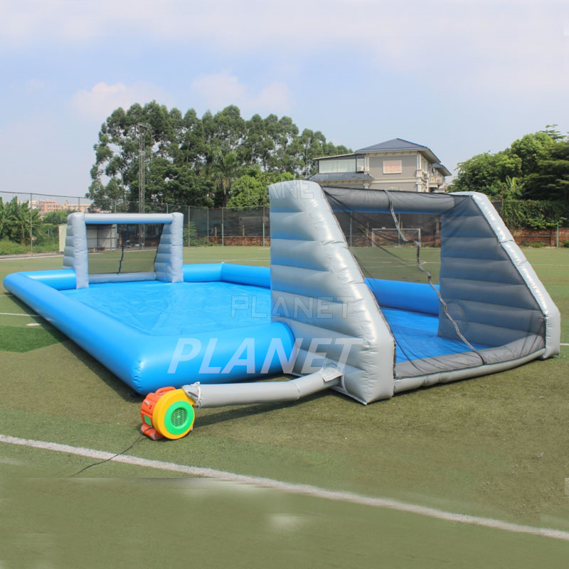 Outdoor Sports Game PVC Inflatable Football Field for Kids and Adults