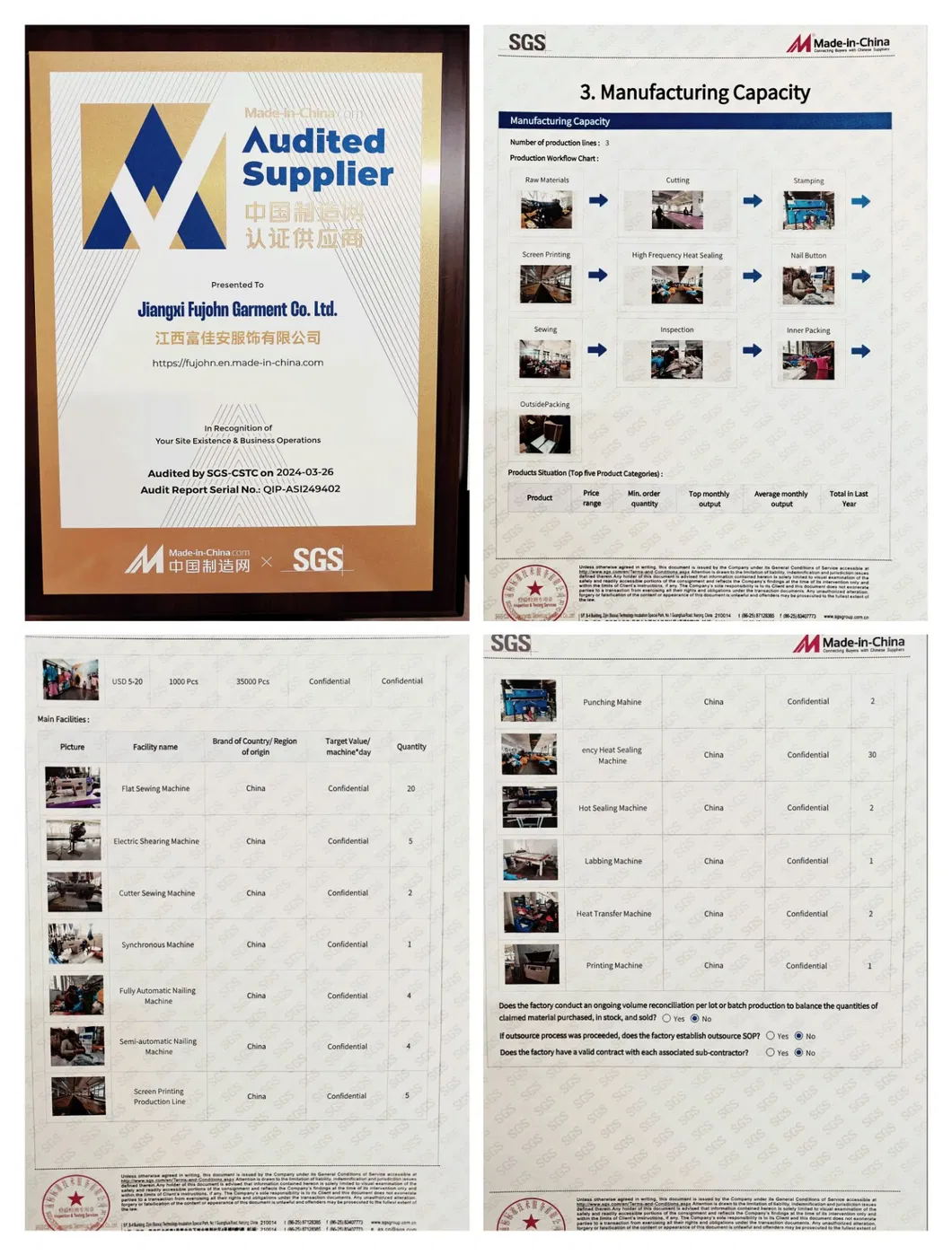 Certification Documents