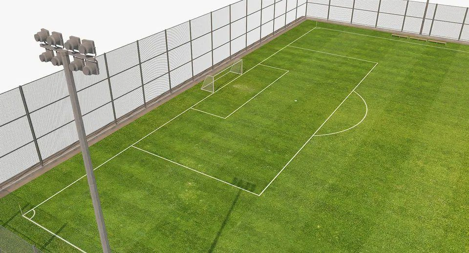 Outdoor Public Sports Community Center Entertainment Small Football Field