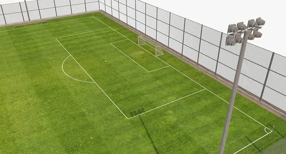 Soccer Cage View 1