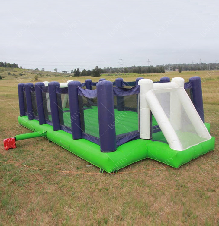 Excellent Quality Sport Games Team Building Inflatable Football Pitch Inflatable Soccer Field