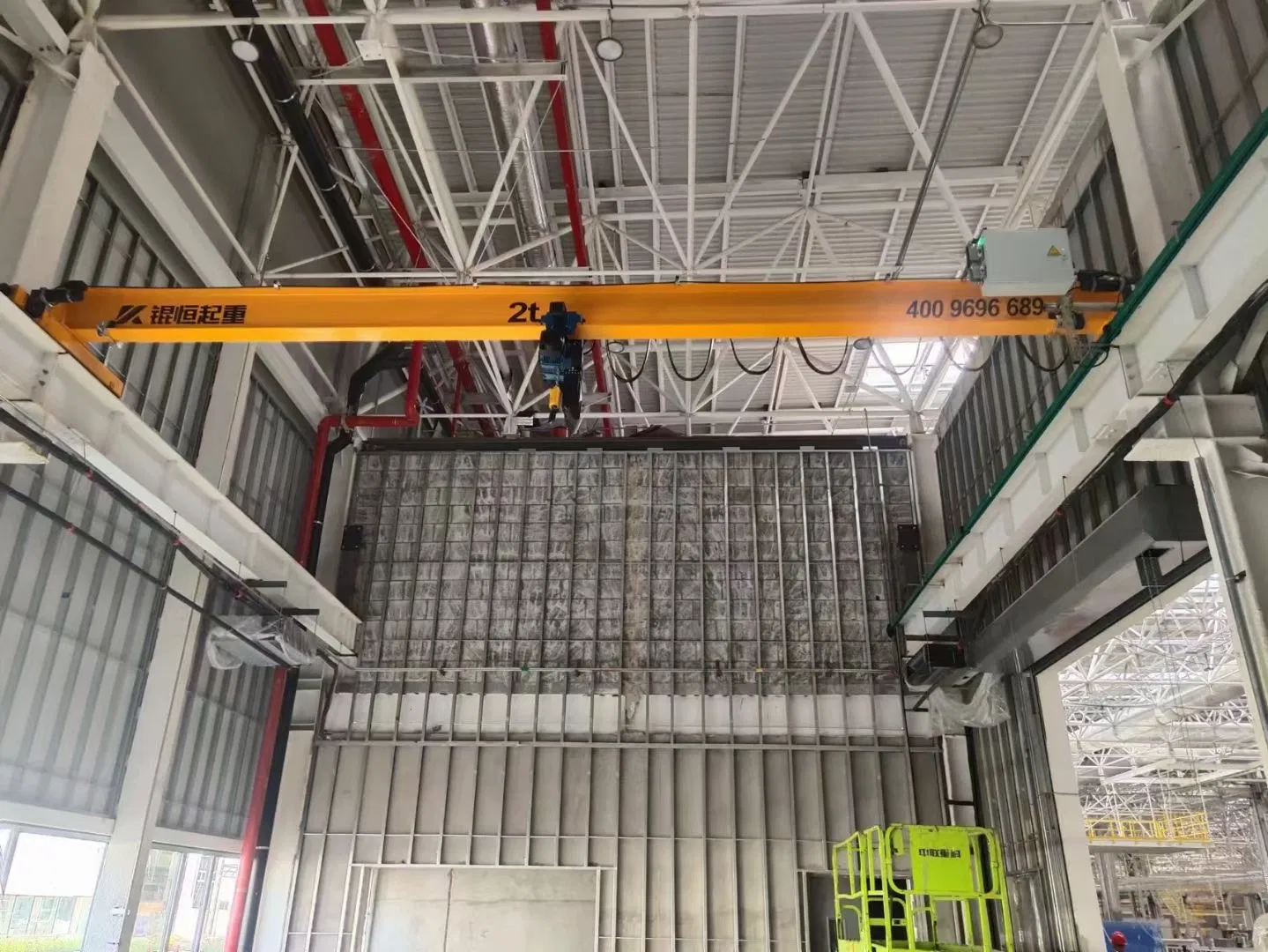 European-Style Single-Girder Crane, Running Smoothly and Without Noise