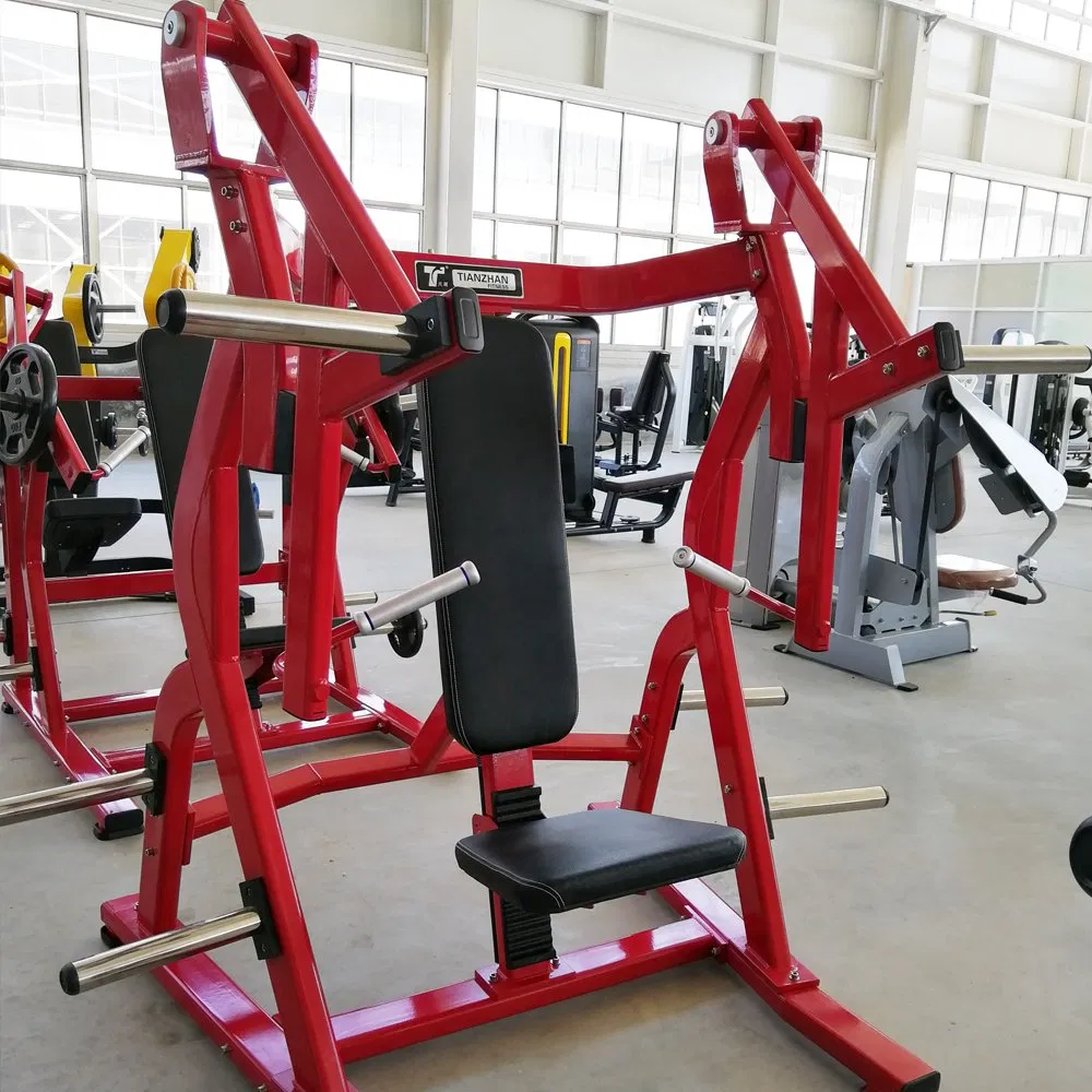Professional Exercise Commercial Fitness Machine Bodybuilding ISO-Lateral Bench Press Plate Loaded Strength Training Seated Chest Press Gym Equipment