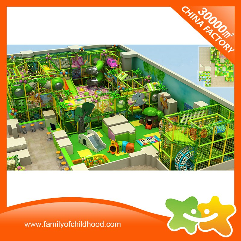 Large Jungle Style Multifunctional Indoor Play Centre Equipment for Sale