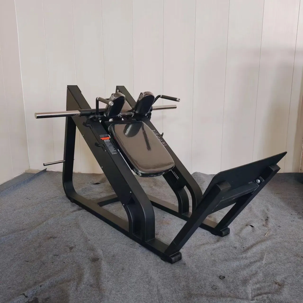 Commercial Home Gym Fitness Equipment 45 Degree Plate Loaded Hack Slide Hack Squat