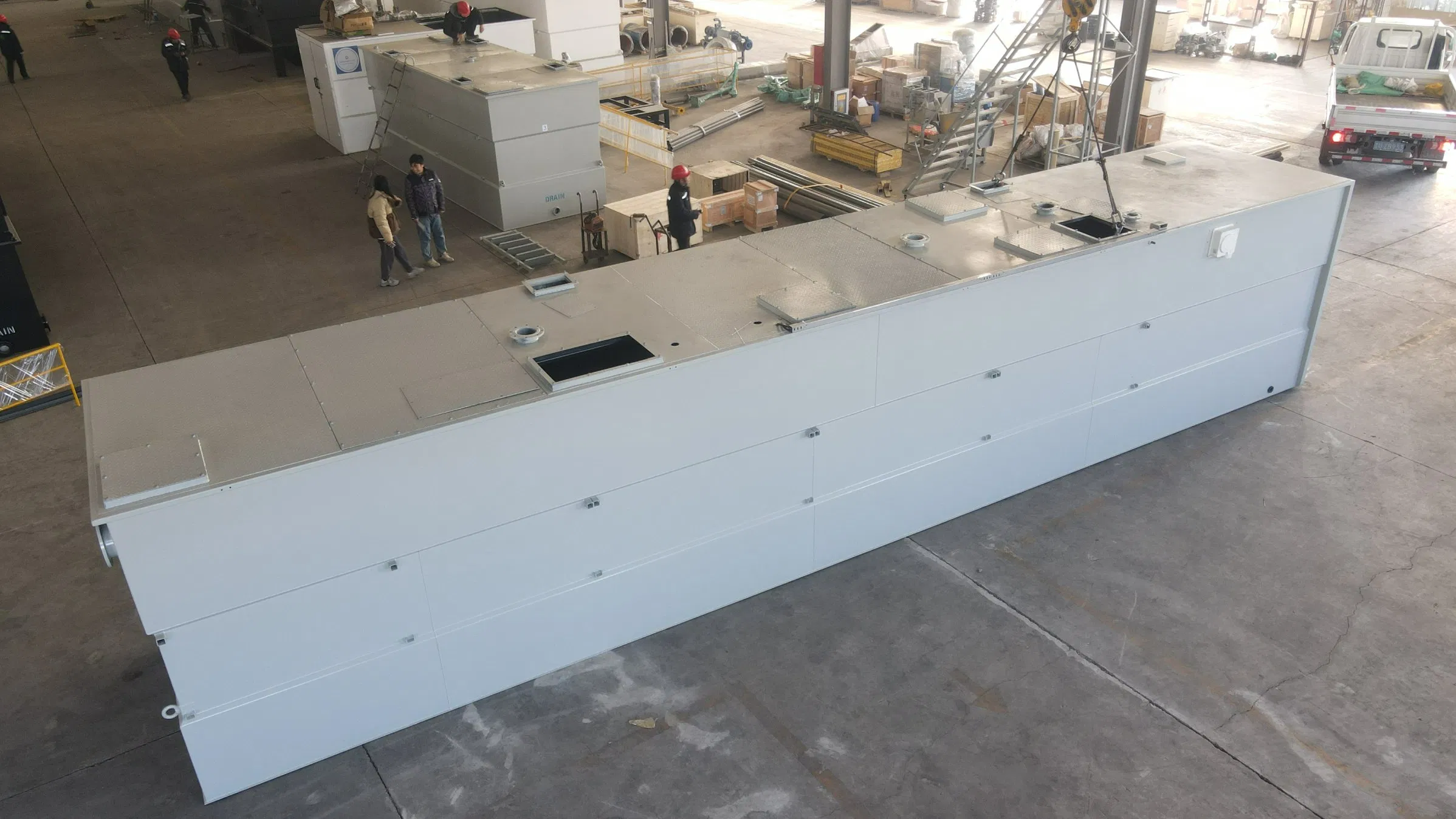 10 50 200 500 1000m3 PLC Auto Running Compact Package Mbbr Mbr SBR Waste Water Effluent Sewage Treatment Plant