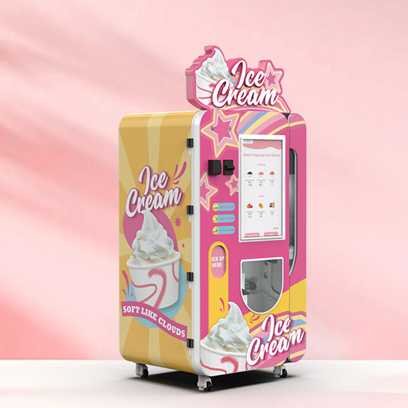 Ancient Ice Preservation Themed Ice Cream Machine for Winter Sports Museum