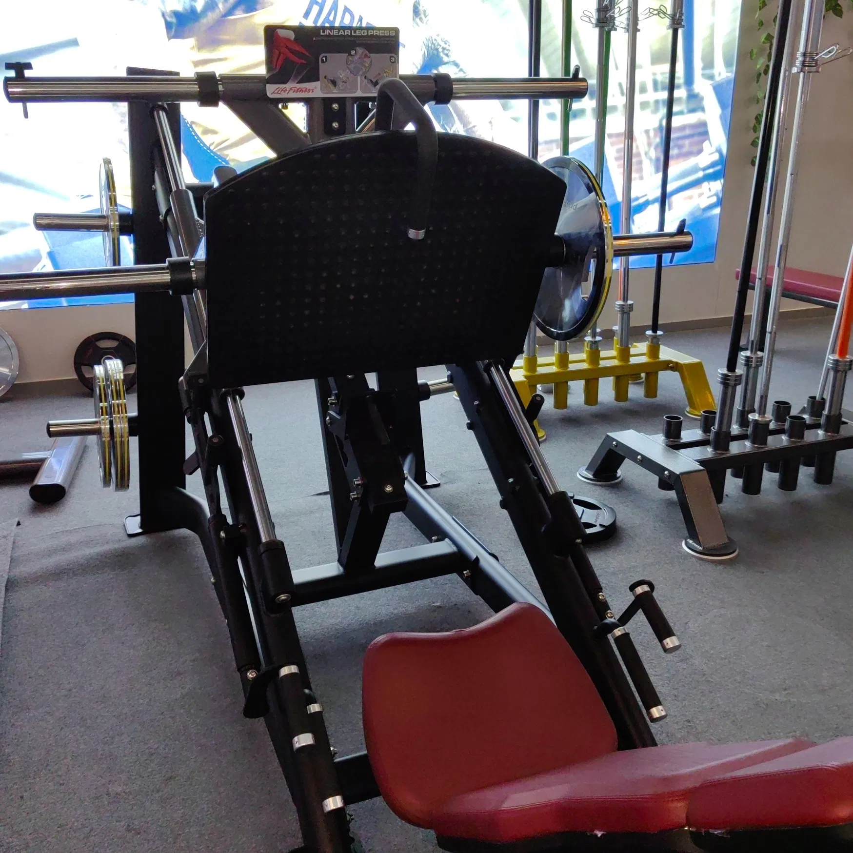 Wholesale Price 45 Degre Leg Press Machine Plate Loaded Selections Strength Home Gym Fitness Sports Gym Equipment