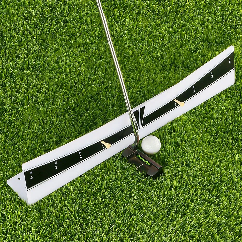 Wholesale Indoor Outdoor Putting Trainer Aid Putter Trajectory Corrector Golf Training Aids