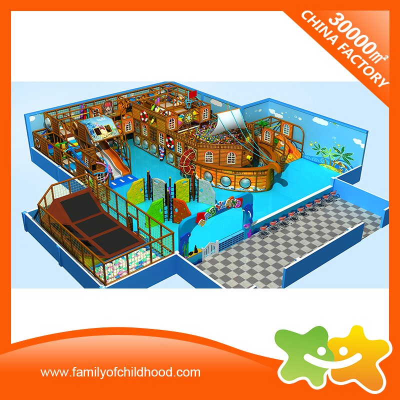 Funny Pirate Ship Multipurpose Indoor Amusement Park Games Equipment for Children