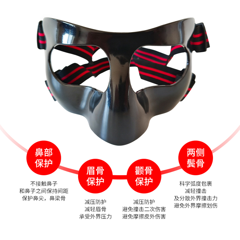 Adult Karate Face Protector Durable Martial Arts Head Face Gear