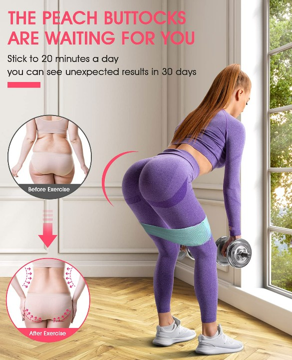 Wholesale Exercise Anti Slip Stretch Hip Yoga Fitness Gym Resistance Bands