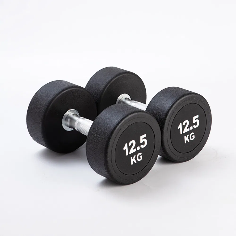 Commercial Home Gym Adjustable Equipment Weight Training Rubber Coated Dumbbell