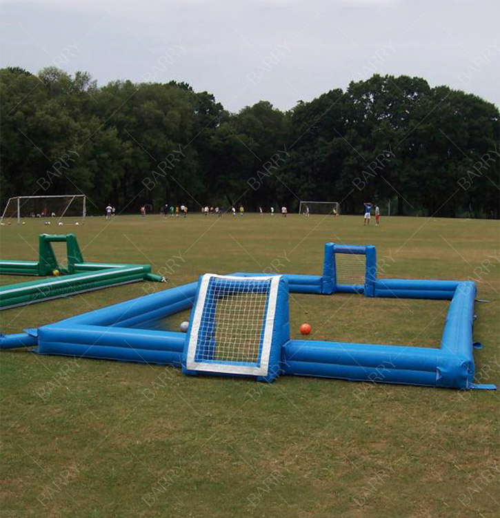 Excellent Quality Sport Games Team Building Inflatable Football Pitch Inflatable Soccer Field