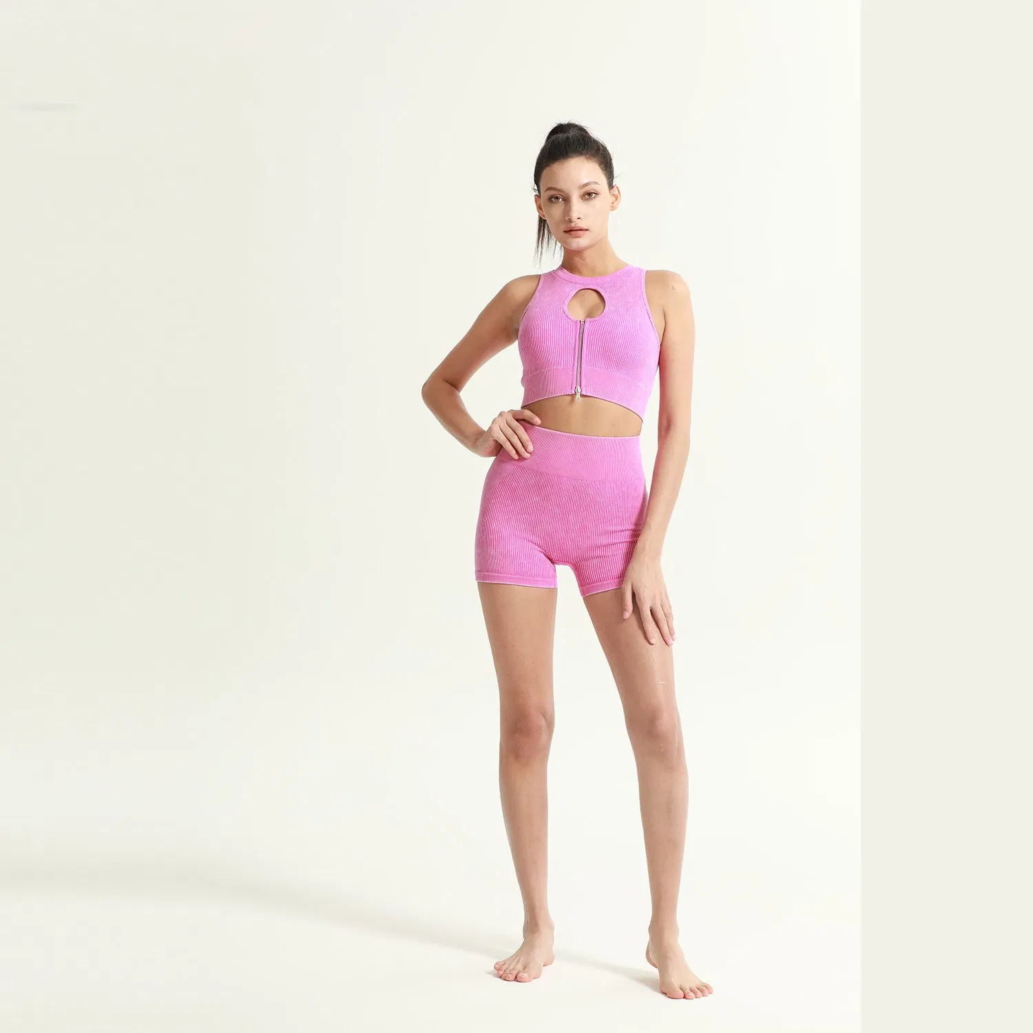 Custom Design Women Gym Activ Wear Fitness Clothing High Waist Sport Pants Seamless 2 Piece Fitness Gym Wear Yoga Sets