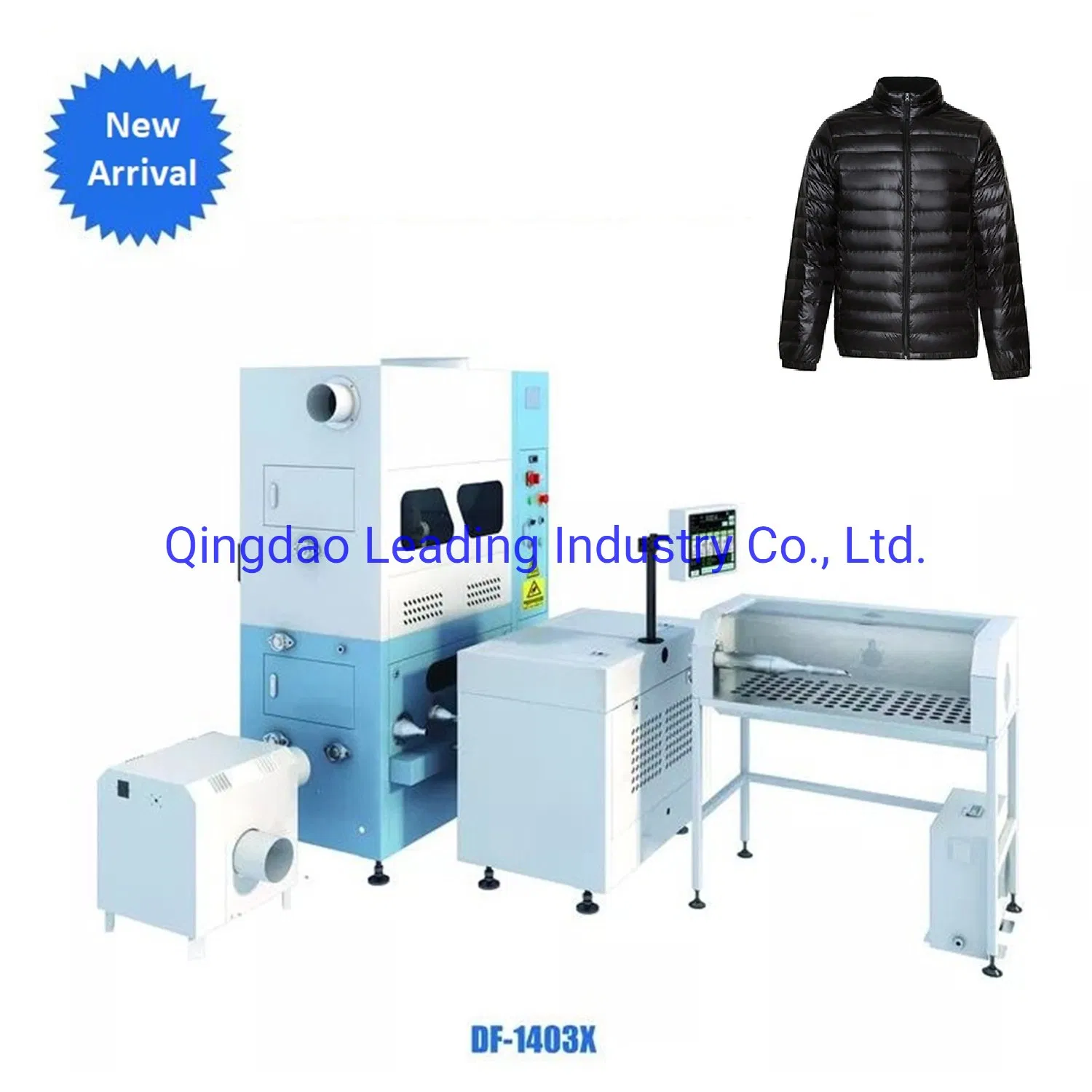 High Intelligent Computer Control Feather Cotton Down Filling Machine