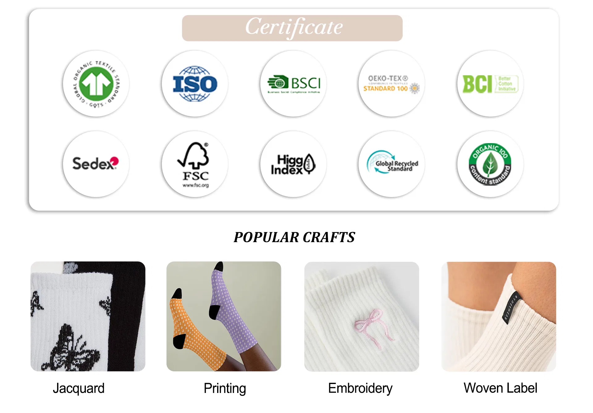 Pilates Socks Detail 4