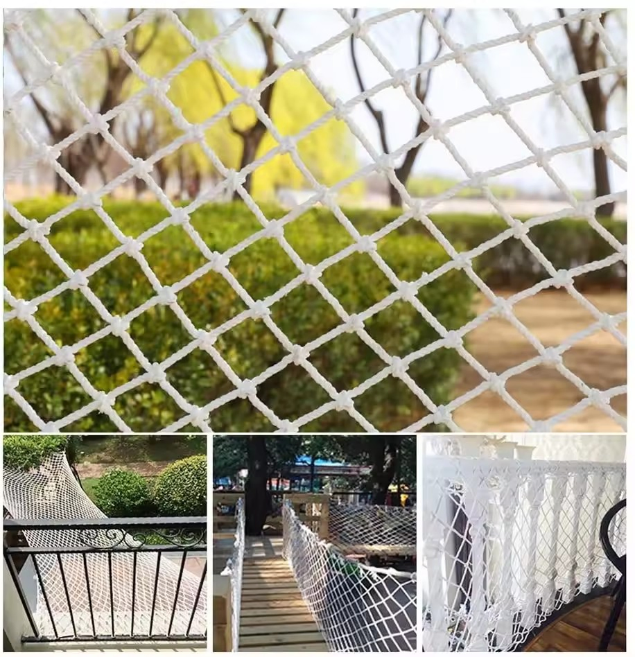 Protective Safety Nets for Sports Bridges and Swimming Pools