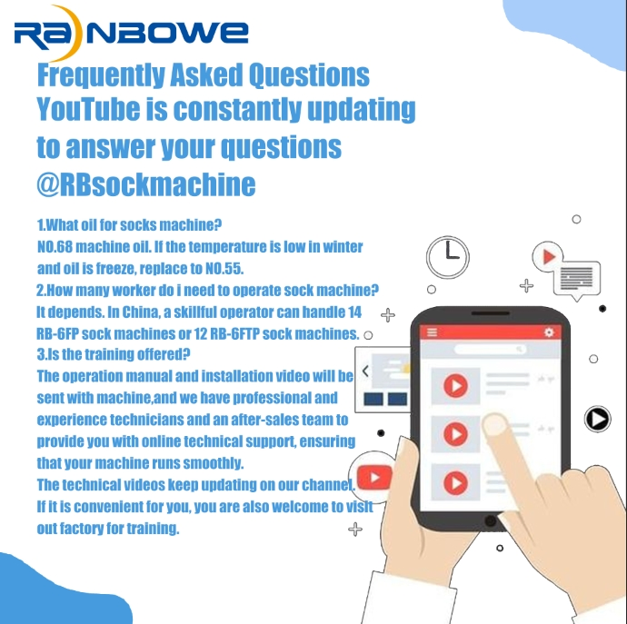 Rb-6FTP Men's Sports Medium Socks for Autumn and Winter Automatic Computer Control Knitting Machine