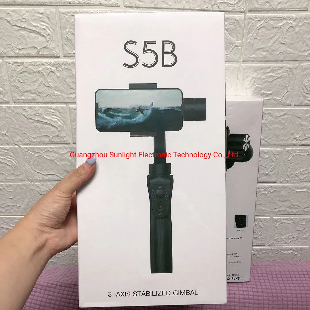 New Model S5b   3-Axis Face Tracking   Stabilized Gimbal   Selfie Stick   Steady Shot Device 