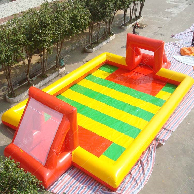 Portable Inflatable Sports Court Soccer Field with Bottom