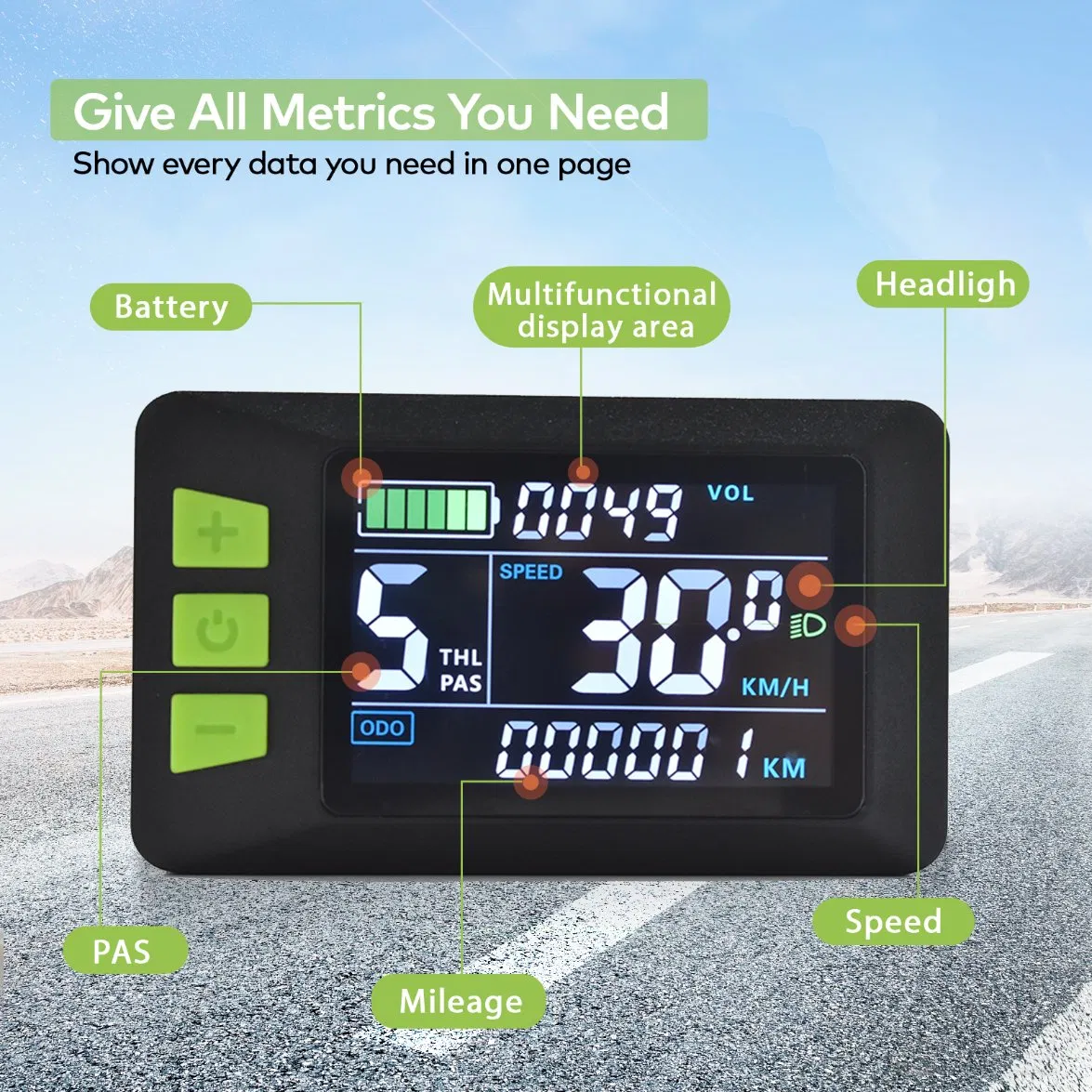 Scooter Display Ciclocompuador Ciclismo Scooter Parts Electric Scooter Cycling Accessories