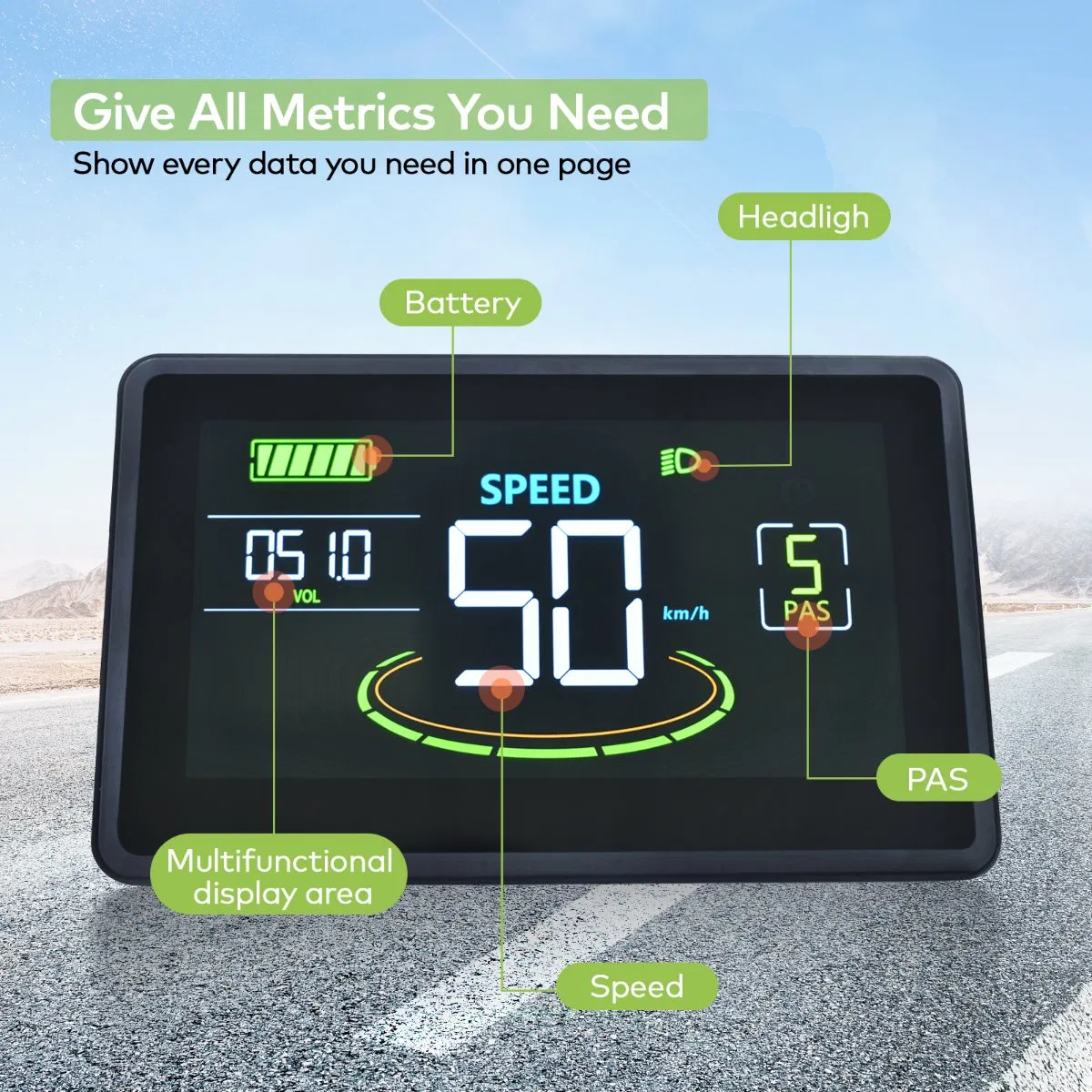 Bike Computer Protocol 2 24V/36V/48V/60V Road Bike Speed Meter Cycling Speedometer Speed Meter for Bike Accessories