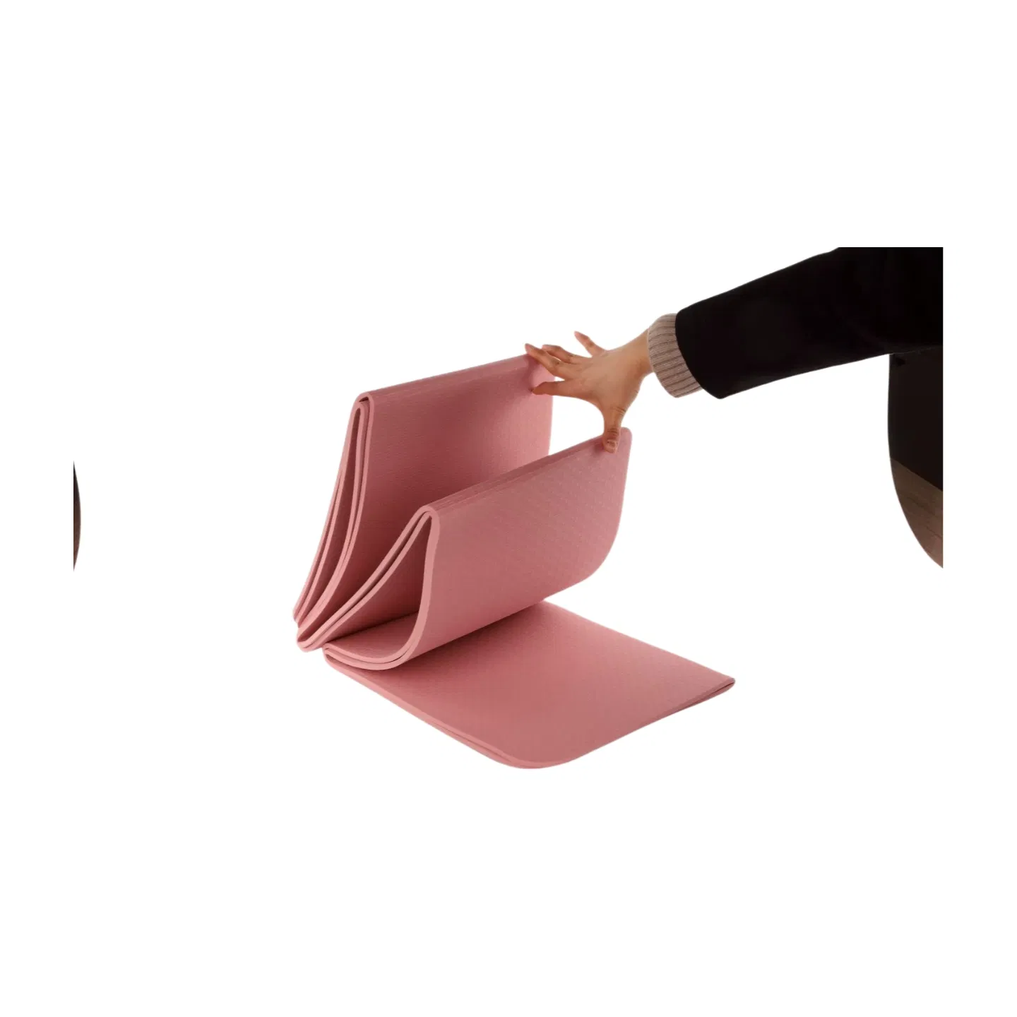 Factory Custom Wholesale Gym Exercise Yoga Mat Eco-Friendly Double Color Layer Yoga Mat Non-Slip TPE Foam Yoga Mat