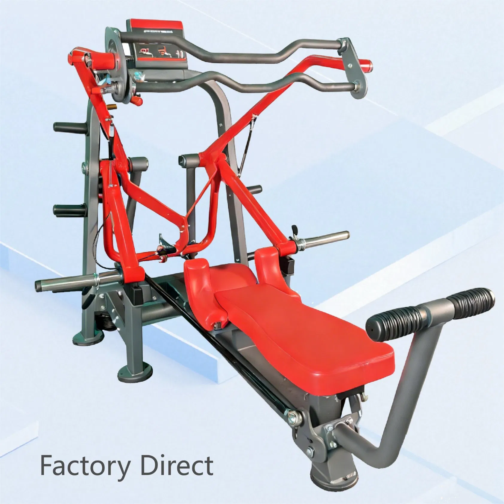 Premium Commercial Heavy-Duty Steel Multi-Position Horizontal Press Machine Corporate Hotel Fitness Center Home Use Gym Equipment