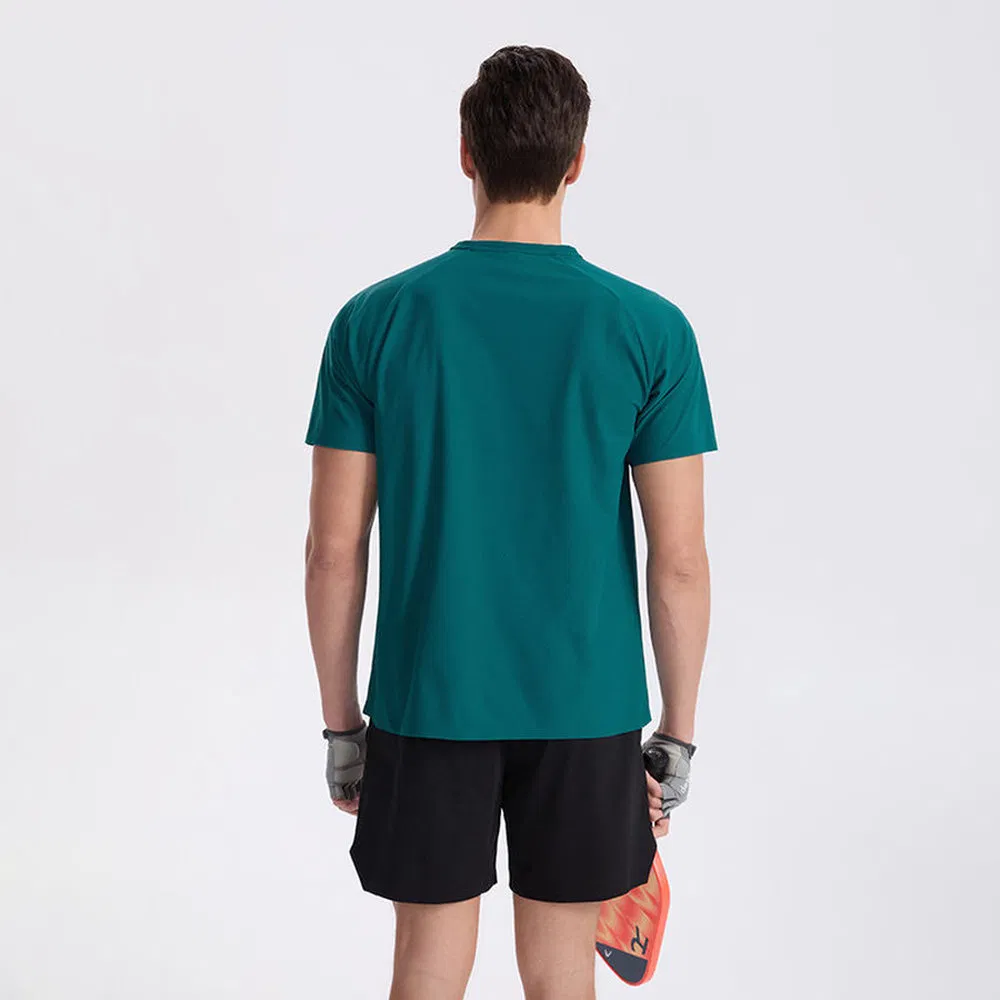 Multifunctional Colorfast Man Quick Dry Running T-Shirt for Outdoor Hiking