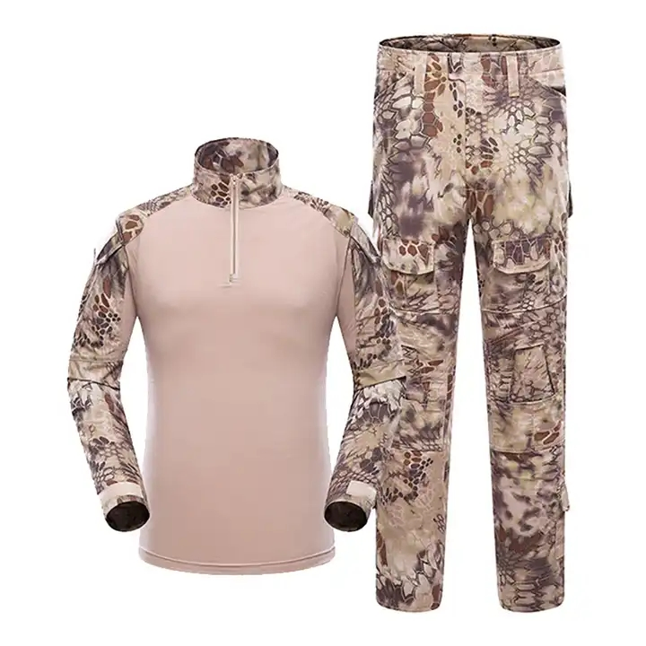 Premium Tactical Combat Suit - Durable Tearproof Camouflage Gear for Outdoor Adventures