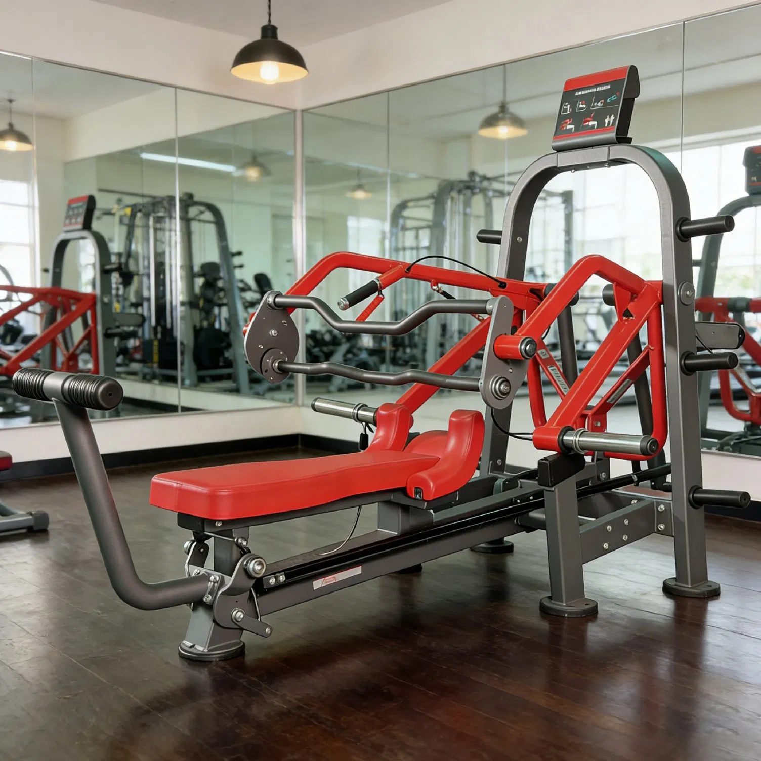 Premium Commercial Heavy-Duty Steel Multi-Position Horizontal Press Machine Corporate Hotel Fitness Center Home Use Gym Equipment
