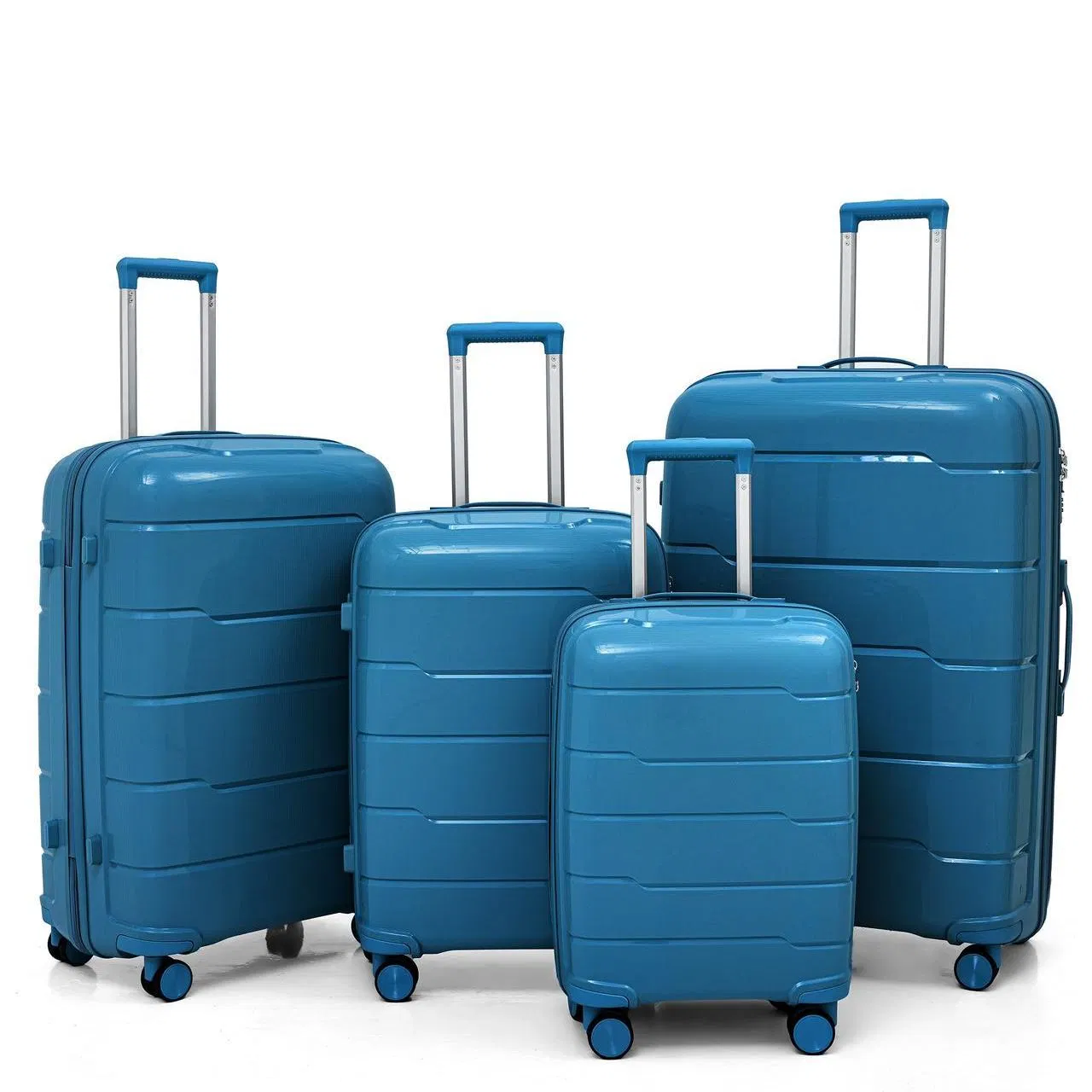 Durable 5-Piece Luggage Gear for Impact-Resistant Family Adventures