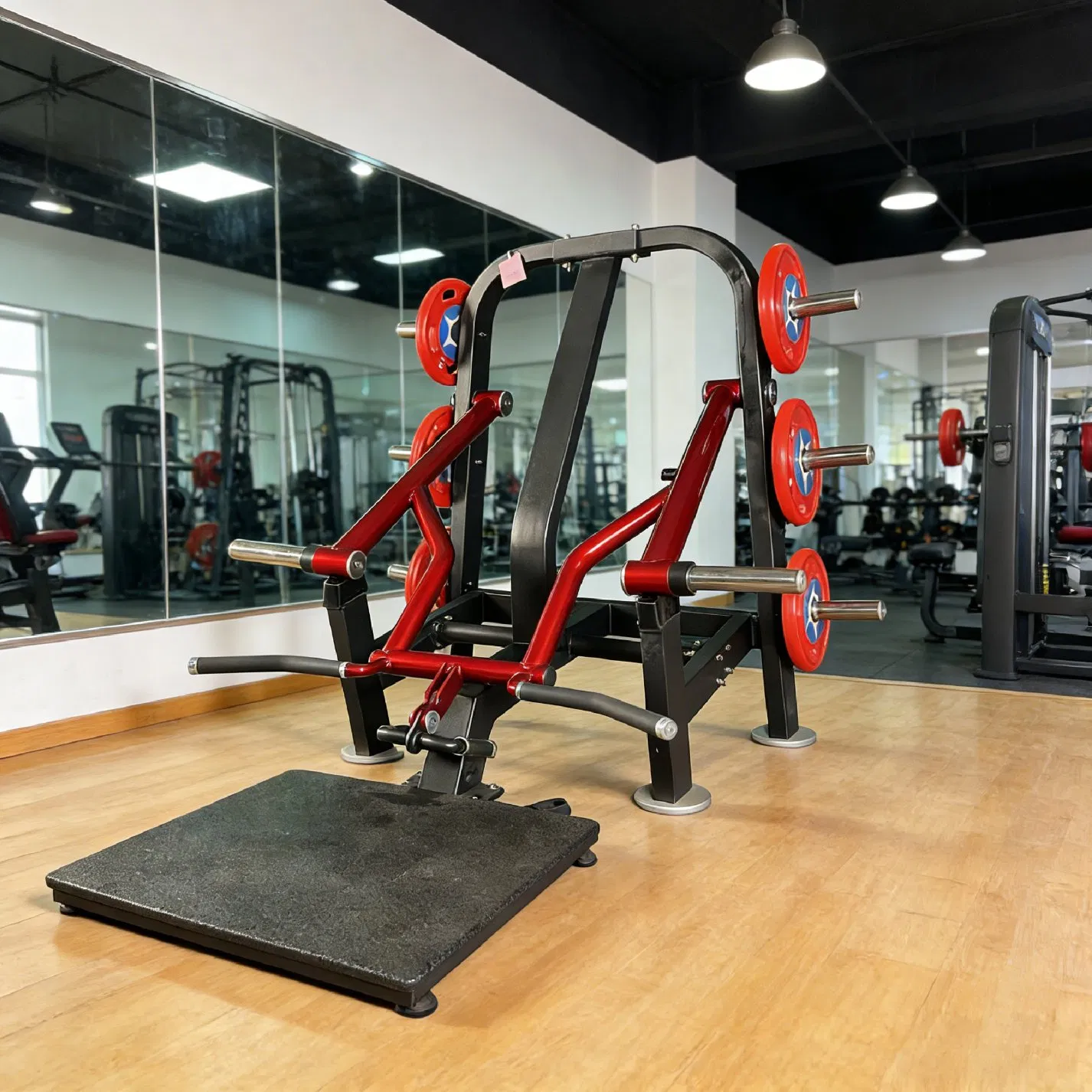 Premium Commercial Heavy-Duty Steel Front Position Deadlift Bar Corporate Home Use Strength Training Gym Fitness Equipment