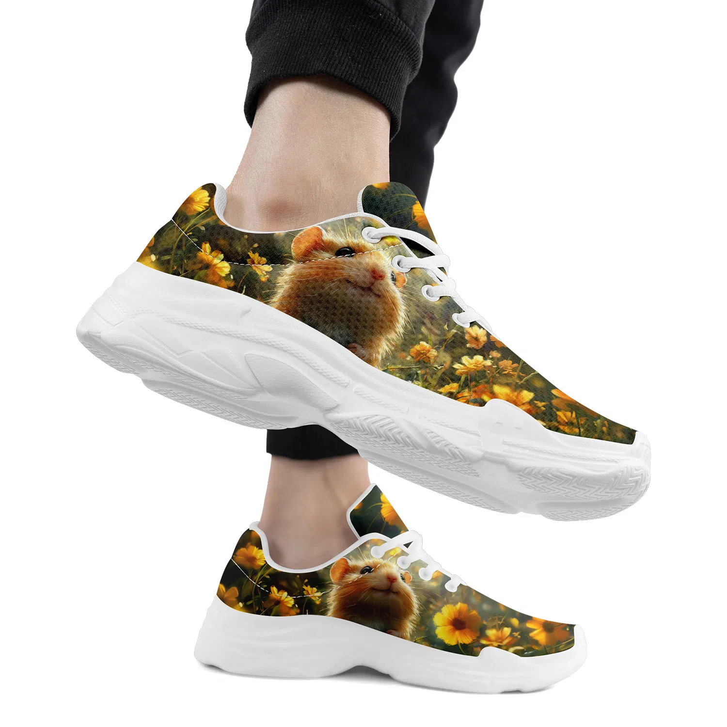 Running Shoes Breathable Footwear Mesh Sports Shoes for Walking