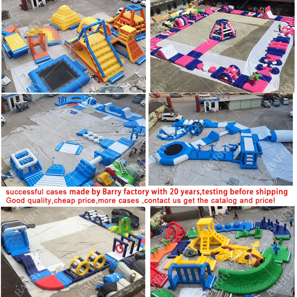 Funny Sea Open Water Sports Game Aqua Park Inflatable Water Park Equipment for Kids Children Adult