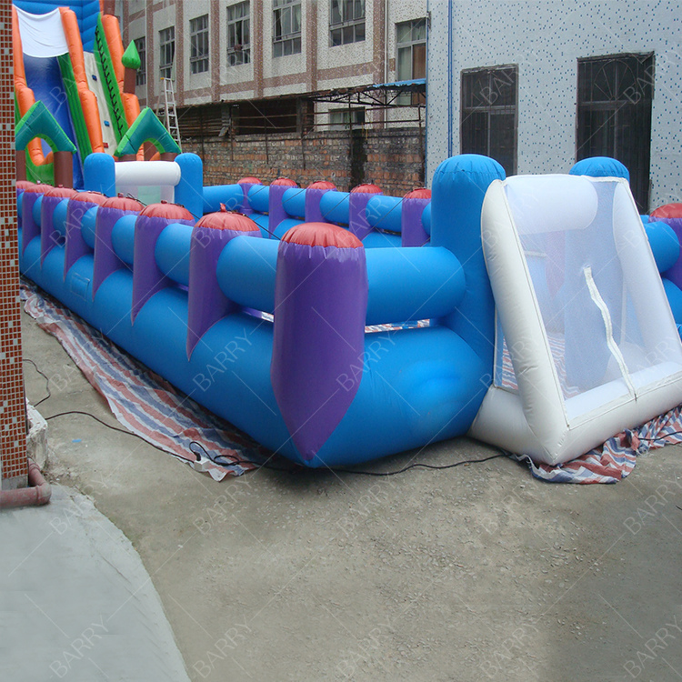 Barry Outdoor Sports Arena Mobile Inflatable Football Pitch Football Soccer Field