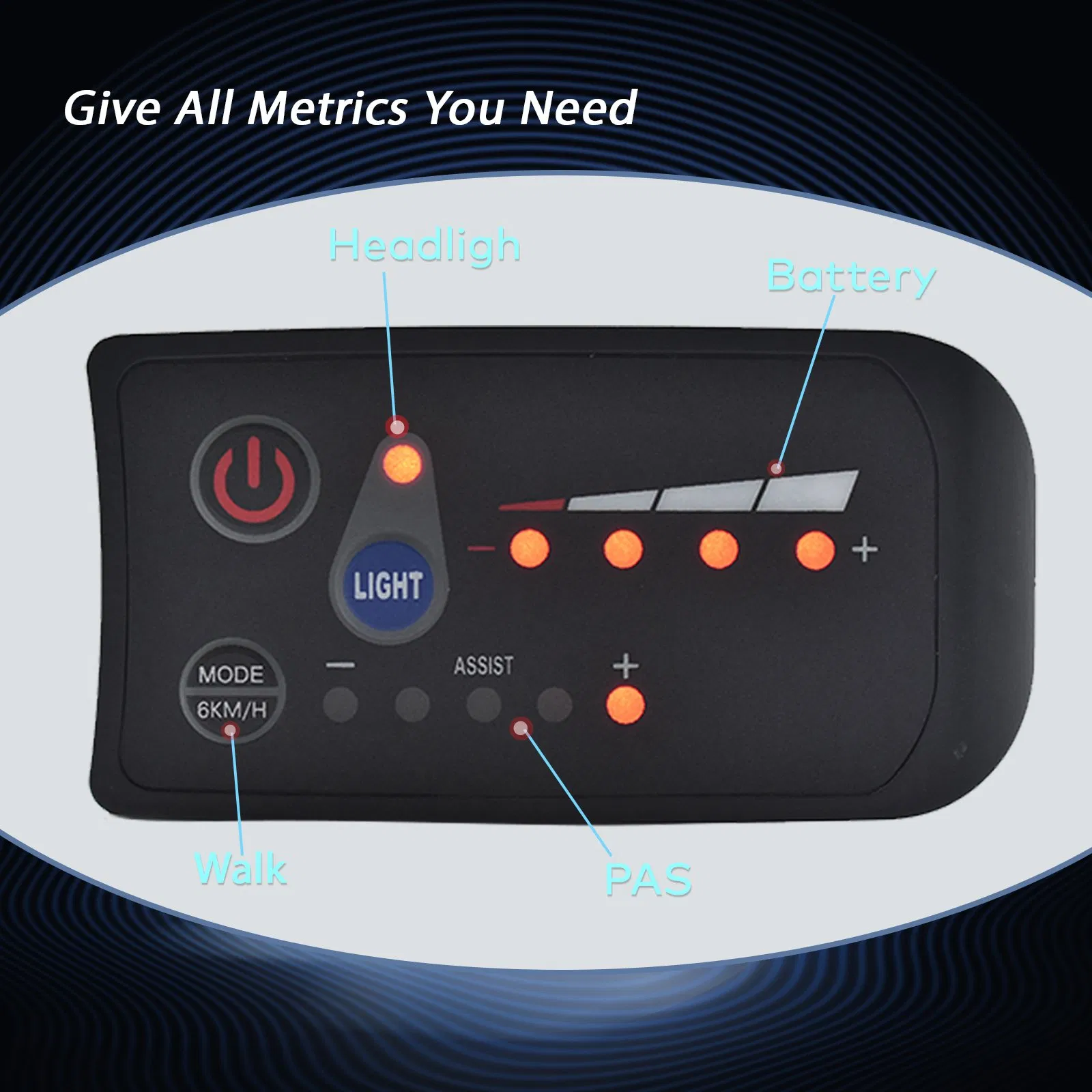 Ciclocompuador Ciclismo Scooter Parts Electric Cycling Accessories