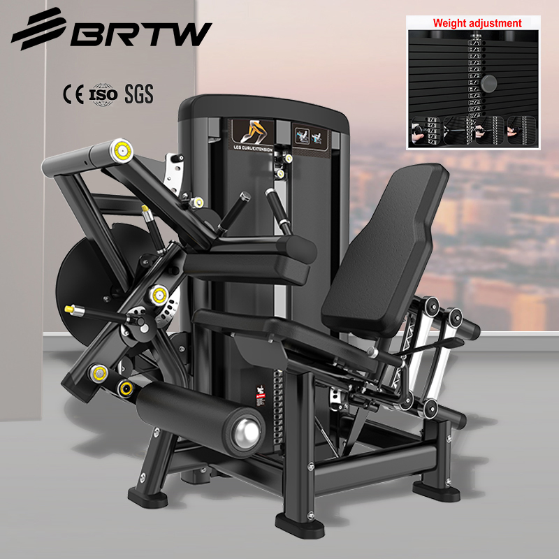 Dual Function Strength Training Seated Leg Extension Fitness Equipment Commercial Gym Machine Prone Leg Curl