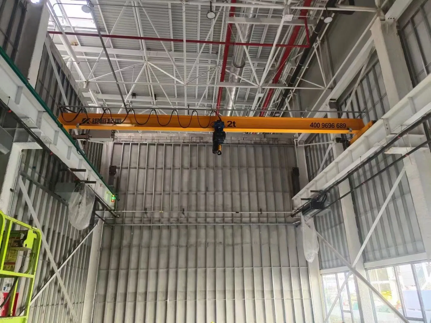 European-Style Single-Girder Crane, Running Smoothly and Without Noise