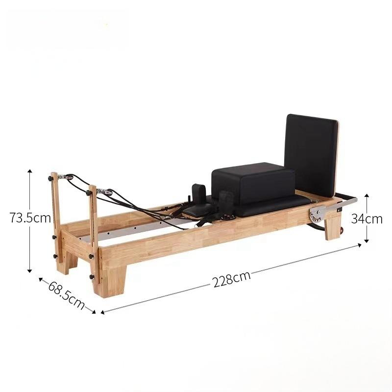 High Quality Custom Yoga &amp; Pilates Reformer Professional Fitness Training Machine Wood Stable Exercise Studio Equipment in a Box