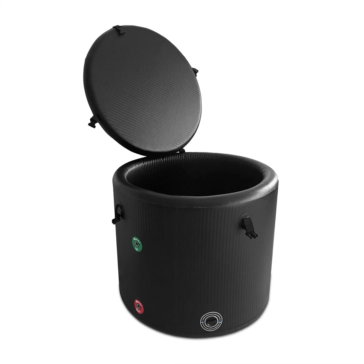 Chinese Factory Wholesale Sports Recovery Pool Barrel Icebath Tub Pods with Lid