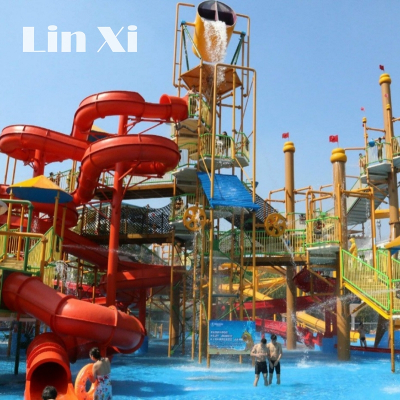 Children's Water Park Fiberglass Forest Slide Large Adult Amusement Park Sports Equipment