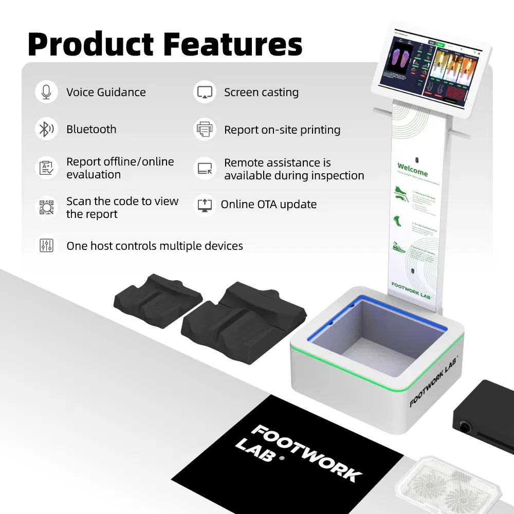 Foot Scanner Gait Analysis Sport Recovery Sports Foot Insole Machine