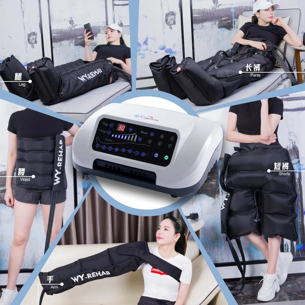Air Compression Sports Recovery Boots Foot Leg Air Pressure Massager Pressotherapy Machine